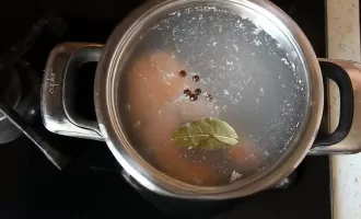 Сырный суп с сёмгой
